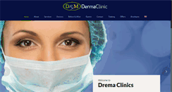 Desktop Screenshot of derma-clinic.com